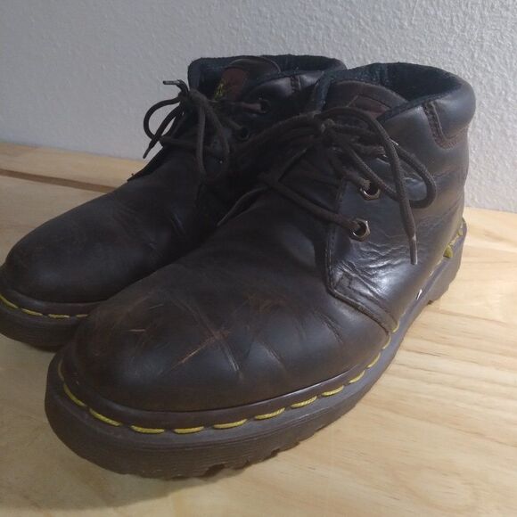 Vintage Dr. Marten's Leather Low Rise Boots - Picture 3 of 9